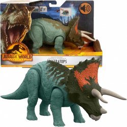 Mattel Jurský svět Roar Strikers Triceratops