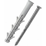 WT WINTECH Rámová hmoždinka RMP 8 × 60 s vrutem PZ, 50 ks – Zboží Mobilmania