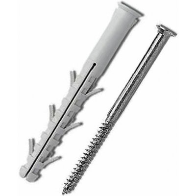 WT WINTECH Rámová hmoždinka RMP 8 × 60 s vrutem PZ, 50 ks – Zboží Mobilmania