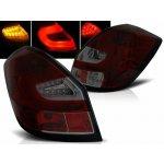 Zadní světla Škoda Fabia II 07- červená/ kouřová LED BAR – Hledejceny.cz