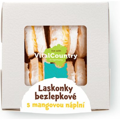 Vital Country Bezlepkové laskonky mangové 130 g – Hledejceny.cz