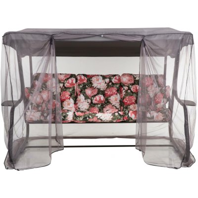 Patio s moskytiérou a s bočními stolky Celebes Plus Black Edition A101-02PB 448785 – Hledejceny.cz