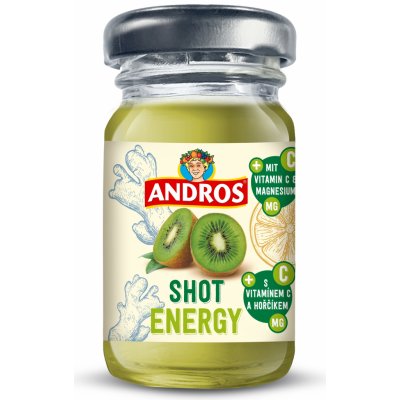 Andros Shot Energy 55 ml – Hledejceny.cz