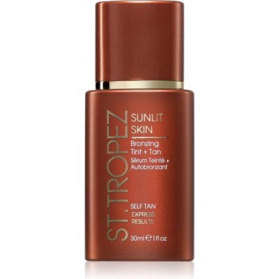 StTropez Self tanners Self TanSunlit Skin Bronzing Tint + Tan 30 ml – Zboží Mobilmania
