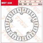 ROTOR TRW MST238 MST238 | Zboží Auto