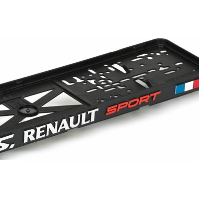 Podložka pod SPZ RENAULT SPORT (2ks) | Zboží Auto