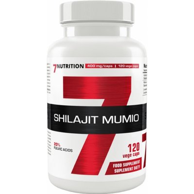 7 Nutrition Shilajit Mumio 120 kapslí – Hledejceny.cz