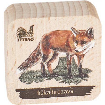 Dřevěné struhadlo TETRAO - liška obecná – Zbozi.Blesk.cz