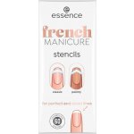 Essence French Manicure šablony na nehty pro francouzskou manikúru 60 ks – Zboží Dáma