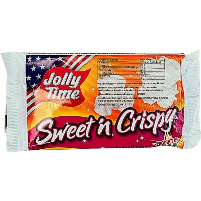 American Pop Corn Company Popcorn Jolly Time Sweet'n Crispy 100 g – Zboží Mobilmania