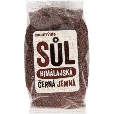 Country life Sůl himálajská černá jemná 250 g