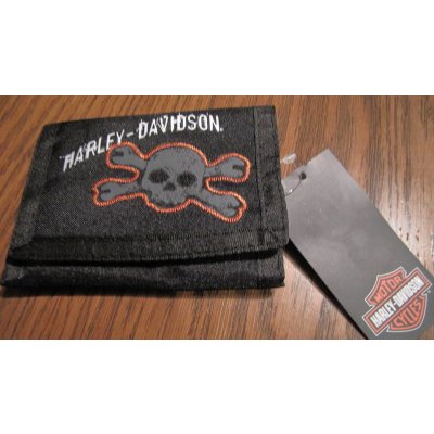 textilní peněženka lebka Harley Davidson 9A5042 023 od 550 Kč - Heureka.cz