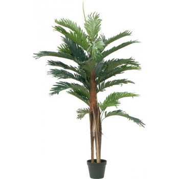 Umělá palma Kentia palma přírodní kmeny, 120cm