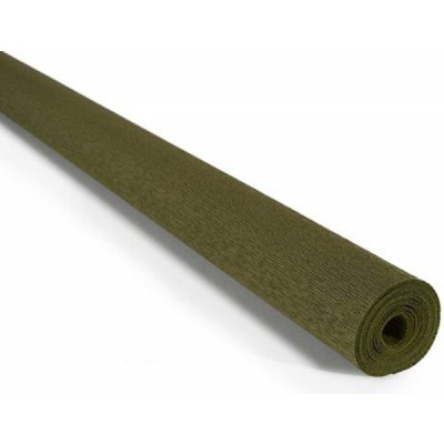Italský krepový papír Cartotecnica Rossi 90g (50 x 150cm) - olivová 368 – Hledejceny.cz