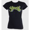 Dámské tričko s potiskem Tričko metal ROCK OFF Ghost Keyline Logo černá