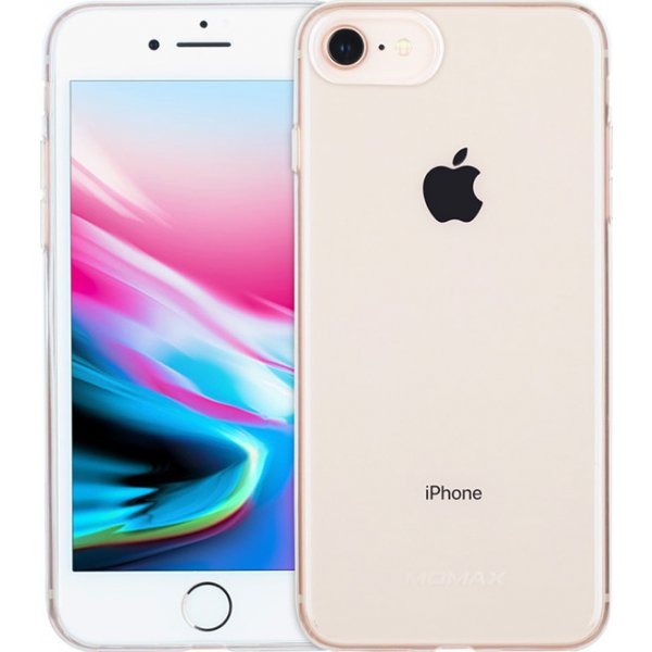 Pouzdro a kryt na mobilní telefon Pouzdro MOMAX Apple iPhone 7 / 8 - plastové - čiré