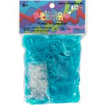 Rainbow Loom náhradní gumičky tyrkysové 600 ks – Zboží Dáma