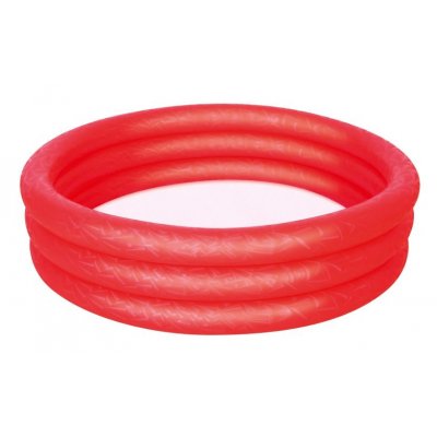 Bestway 51025 bazének 122 x 25 cm červený – Zboží Dáma