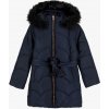 Dětský kabát 5.10.15. dívčí parka s odnímatelnou kapucí modrá tmavá