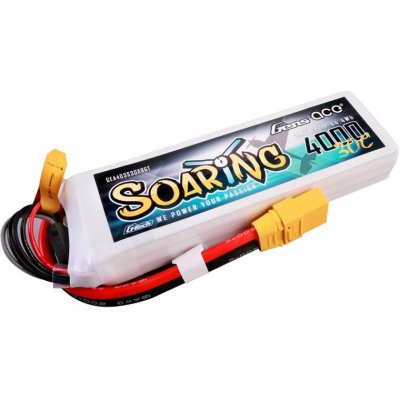 Gens Ace Acepow Electronics Co. Ltd Gens ace Soaring G-Tech LiPo 3S 4000mAh 11,1V 3S1P 30C XT90 Plug – Zboží Mobilmania