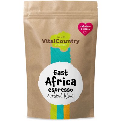 Vital Country East Africa Espresso mletá 250 g – Sleviste.cz