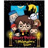 Dětská deka Eplusm Dětská fleecová deka Harry Potter a Kámen mudrců černá