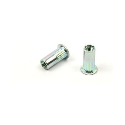 Nýtovací matice s plochou hlavou M5, délka 15 mm / balení 250 ks – Zboží Mobilmania