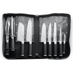 Hendi sada nerezových nožů Kurt Scheller Edition inox;černý 9 ks – Zboží Dáma
