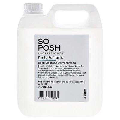 SO POSH Hluboce hydratační šampon Fantastic 4l – Zboží Dáma