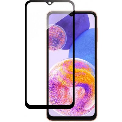 3x Picasee 3D tvrzené sklo s rámečkem pro Samsung Galaxy A23 A235F 4G - černé - 2+1 zdarma 332012 – Zboží Živě