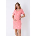 Noční košile ke kojení 21305 Salmon Stars – Sleviste.cz