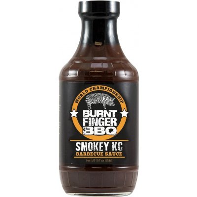 Burnt Finger BBQ grilovací omáčka Smokey KC sauce 558 g