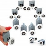 ER4 8x kolečka pro sprchový kout 24 mm – Zboží Dáma