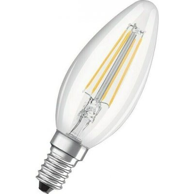 Osram LED světelný zdroj Retrofit Classic B, 4 W, 250 lm, teplá bílá, E14 LED RETROFIT CLB37 4W/827 CLEAR E14 – Zboží Živě