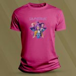 Sandratex Dětské tričko s potiskem Huntrix Fuchsia – Hledejceny.cz