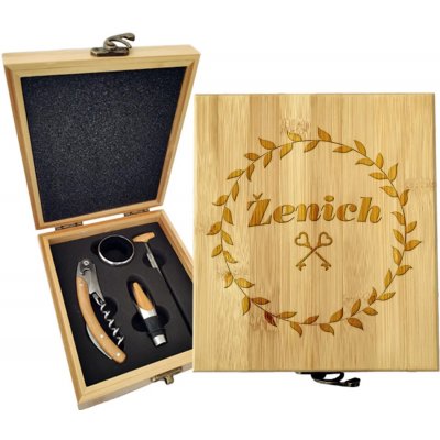 Sablio Dárková sada na víno Ženich: 147×168×49 mm – Hledejceny.cz