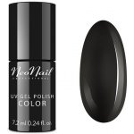 NeoNail gel lak Pure Black 7,2 ml – Zboží Dáma