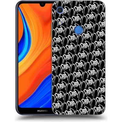 Pouzdro Picasee silikonové Huawei Y6S - Separ - White On Black 2 černé – Zboží Mobilmania