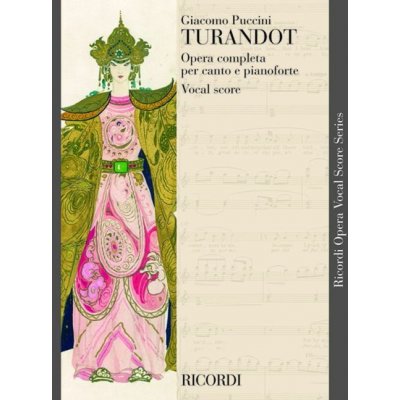 Giacomo Puccini Turandot noty na zpěv, klavír