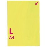 Herlitz Obal L A4 čirý pomerančový povrch žlutý – Hledejceny.cz