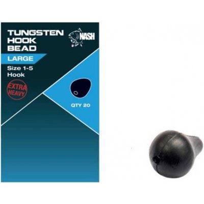 Kevin Nash Korálek Tungsten Hook Beads Large vel.1-5 20ks – Zbozi.Blesk.cz