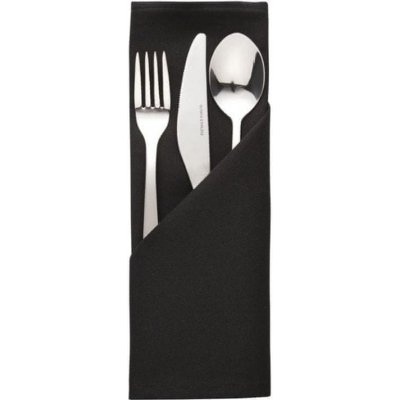 Mitre Essentials ubrousky černé 51x51cm 10ks – Hledejceny.cz