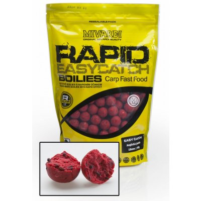 Mivardi Boilies Rapid Easy Catch Anglická jahoda 950g 24mm – Zbozi.Blesk.cz