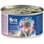 Brit Premium by Nature Cat Chicken with Hearts 200 g – Zbozi.Blesk.cz