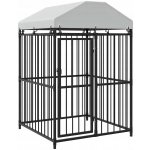 vidaXL Venkovní psí kotec se střechou 120 x 120 x 150 cm – Sleviste.cz