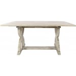 LivinHill rozkládací Avola 152 x 198 cm z masivu béžový – Zboží Dáma