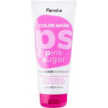 Fanola Color Mask barevné masky Total Black černá 200 ml