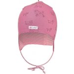 Little Angel čepice podšitá zavazovací Outlast růžová pes/pruh starorůžový – Sleviste.cz