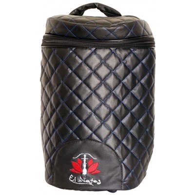 El Nefes Taška pro vodní dýmky Shisha Bag velká černo modrá – Zbozi.Blesk.cz