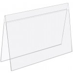 A-Z Reklama CZ plastový stojánek na 2 listy papíru tvar A na šířku A4 – Zbozi.Blesk.cz